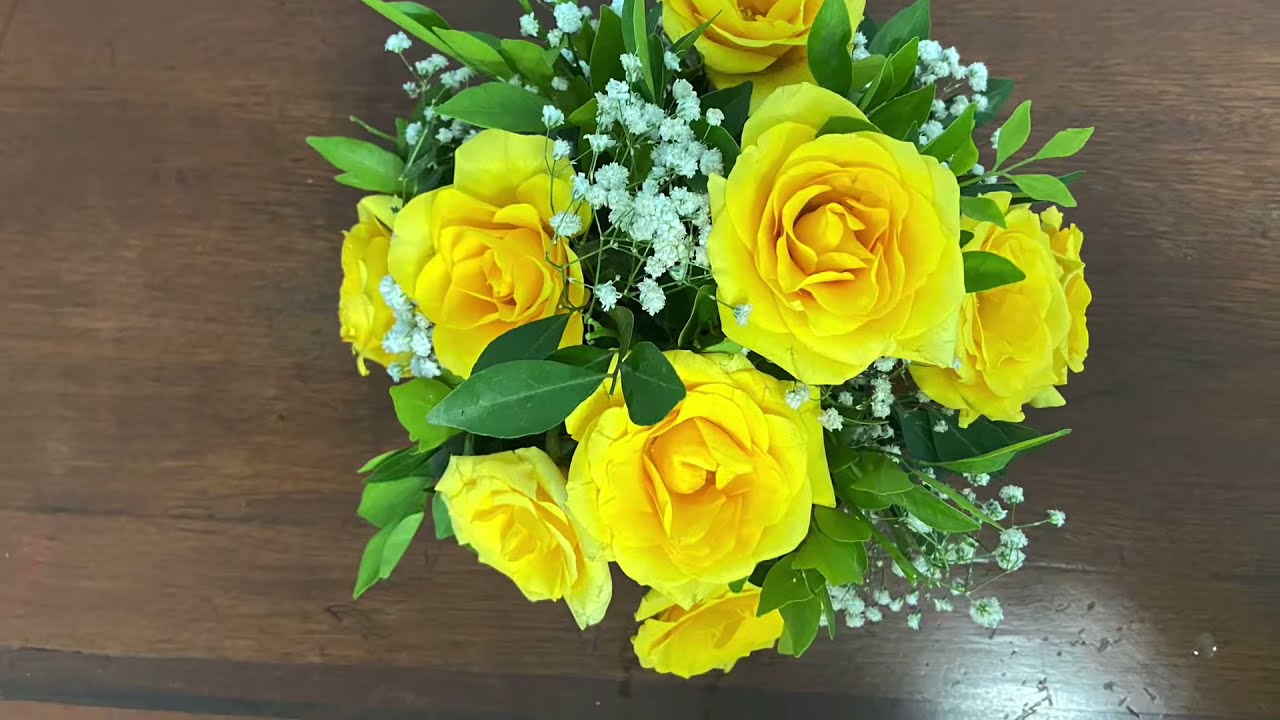 All round Flower arrangement for beginners