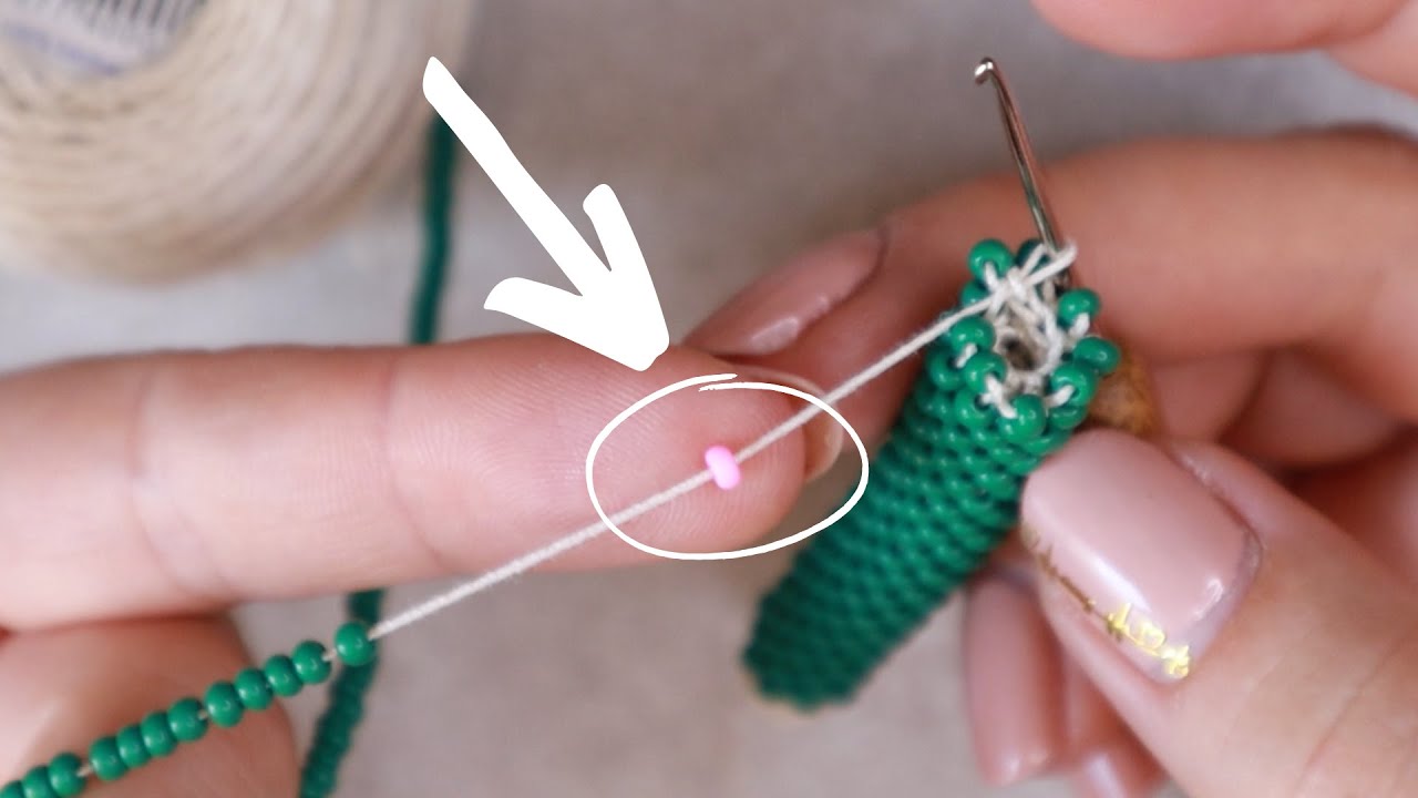 Bead crochet - how to get rid of an incorrectly strung bead