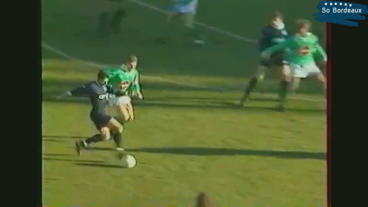 Saint-Etienne 1 - 1 Bordeaux  (04-02-1990)  1ère Division