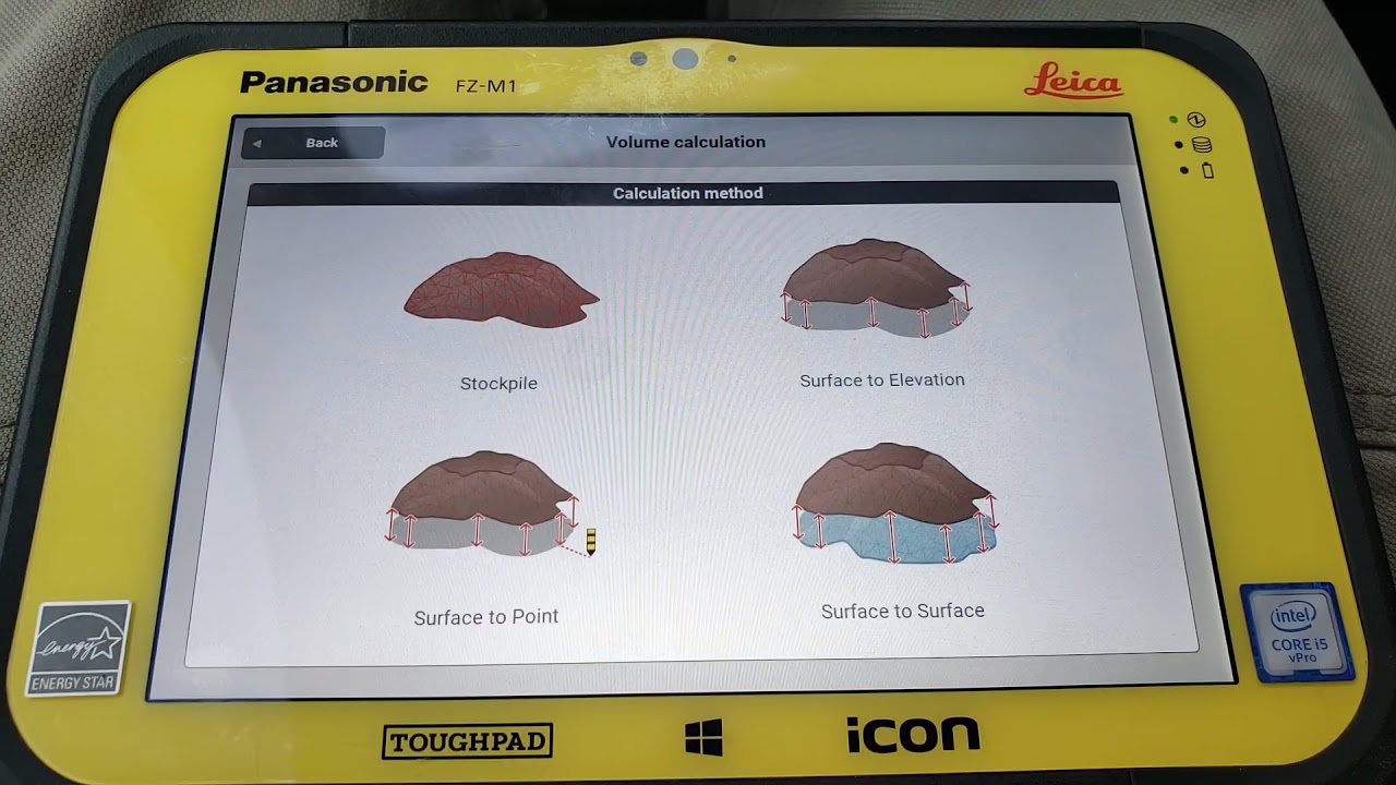 Leica iCON Site - Field Demo - Topo / Volume Analysis - Report