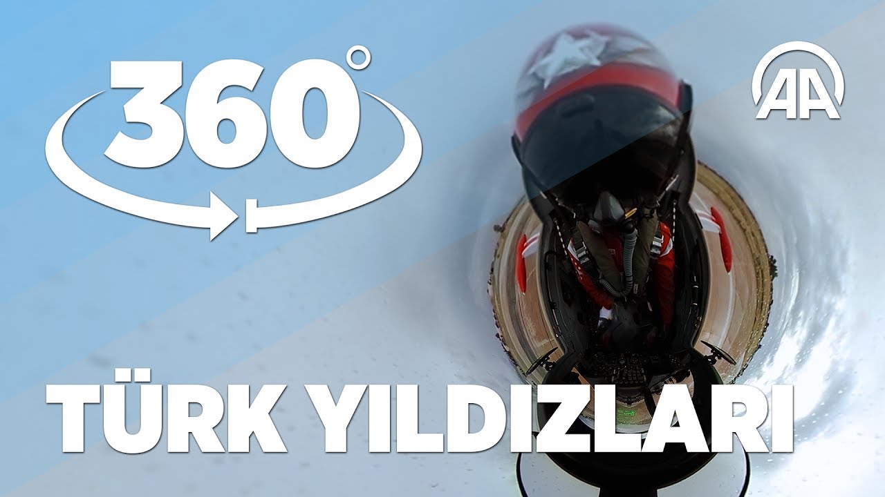 [360° Video] Türk Yıldızları 360° kamerayla görüntülendi