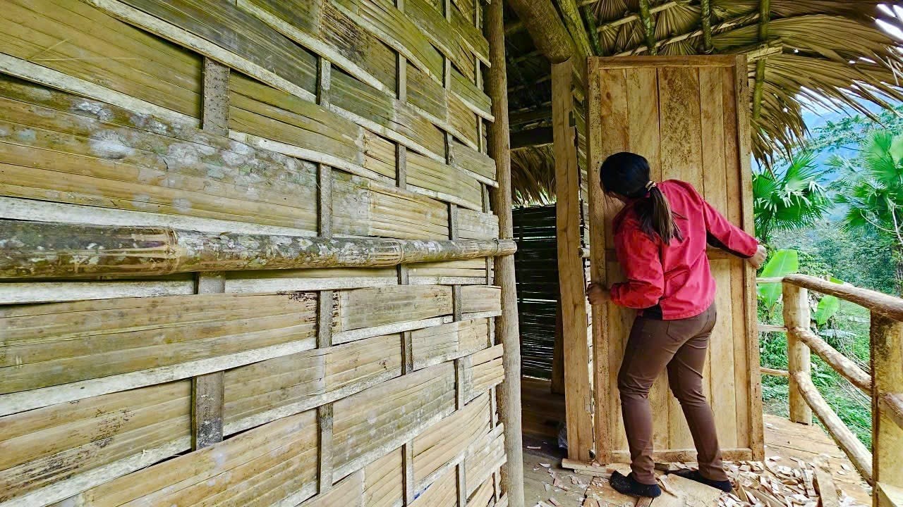 She finished completing the stairs for his house and what was continued. What a surprise