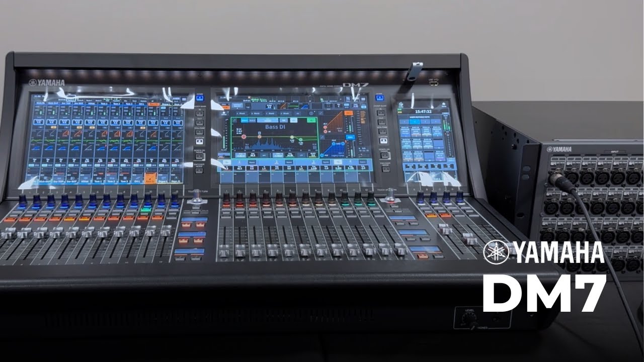 Yamaha DM7 Series | Apresentação Três Técnicas