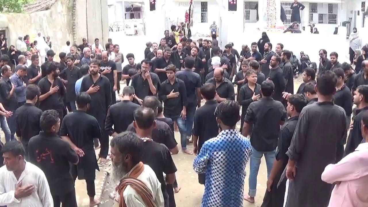 Haswa Azadari 2018 | Laash bekafan hai yahan wahan sham ho gayi 10th Moharram