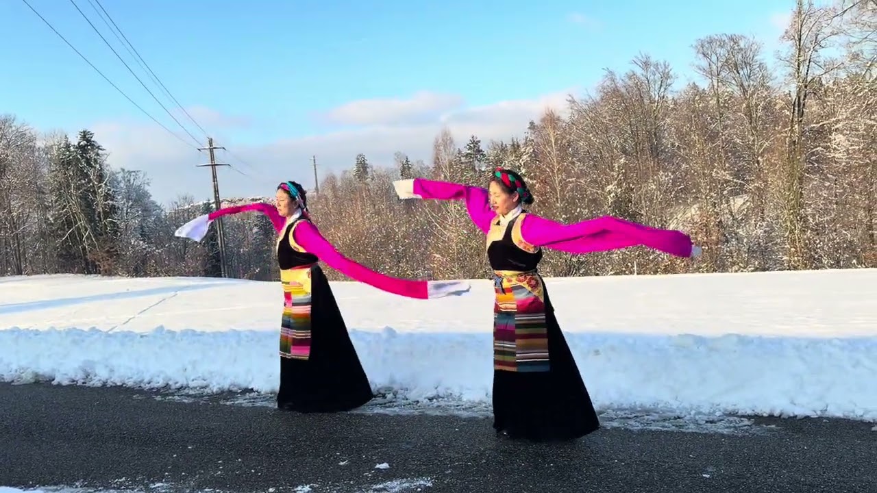Tibetan new Markham circle Dance ༼སྨར་ཁམས་པི་ཝང་སྐོར་བྲོ་༽#Goshey lovers # add in your Playlist 💕
