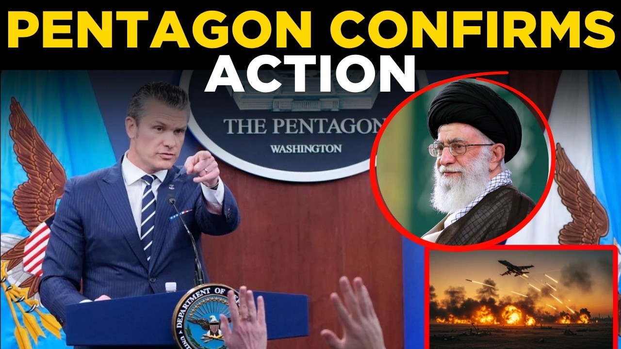 US-IRAN WAR Updates LIVE | Pentagon Holds Emergency Briefing on Hormuz Military Operation