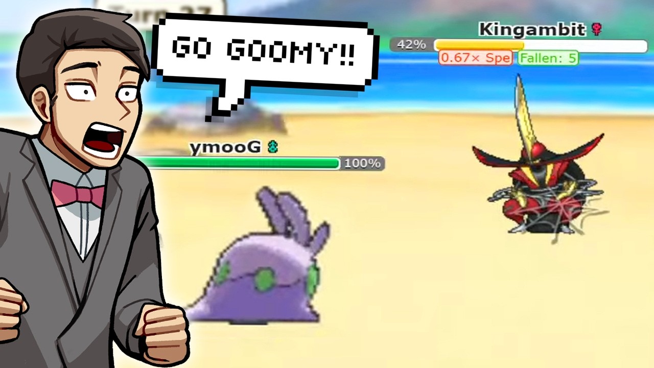 Pokeaim Beat KINGAMBIT with a GOOMY...