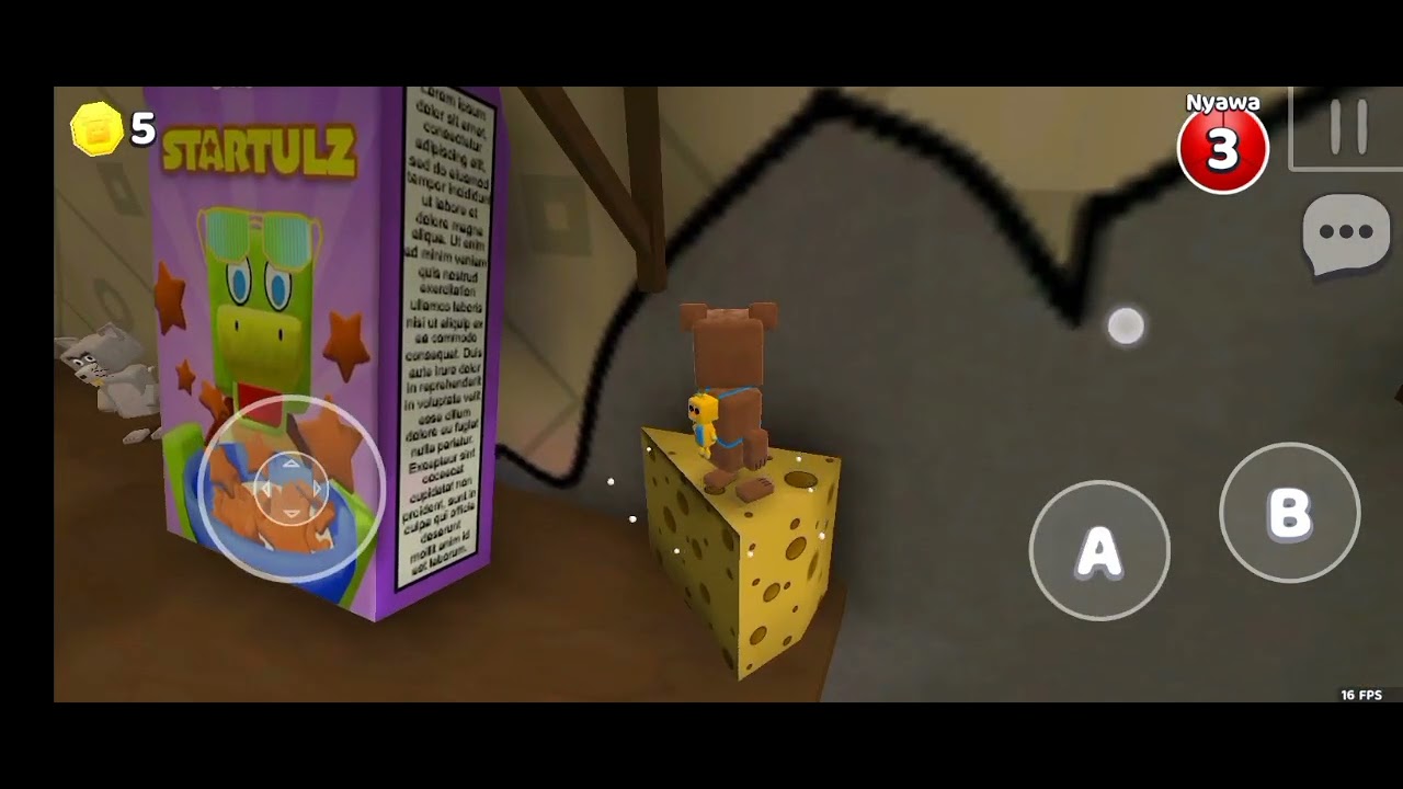 Super Bear Adventure ll melawan tikus raksasa 