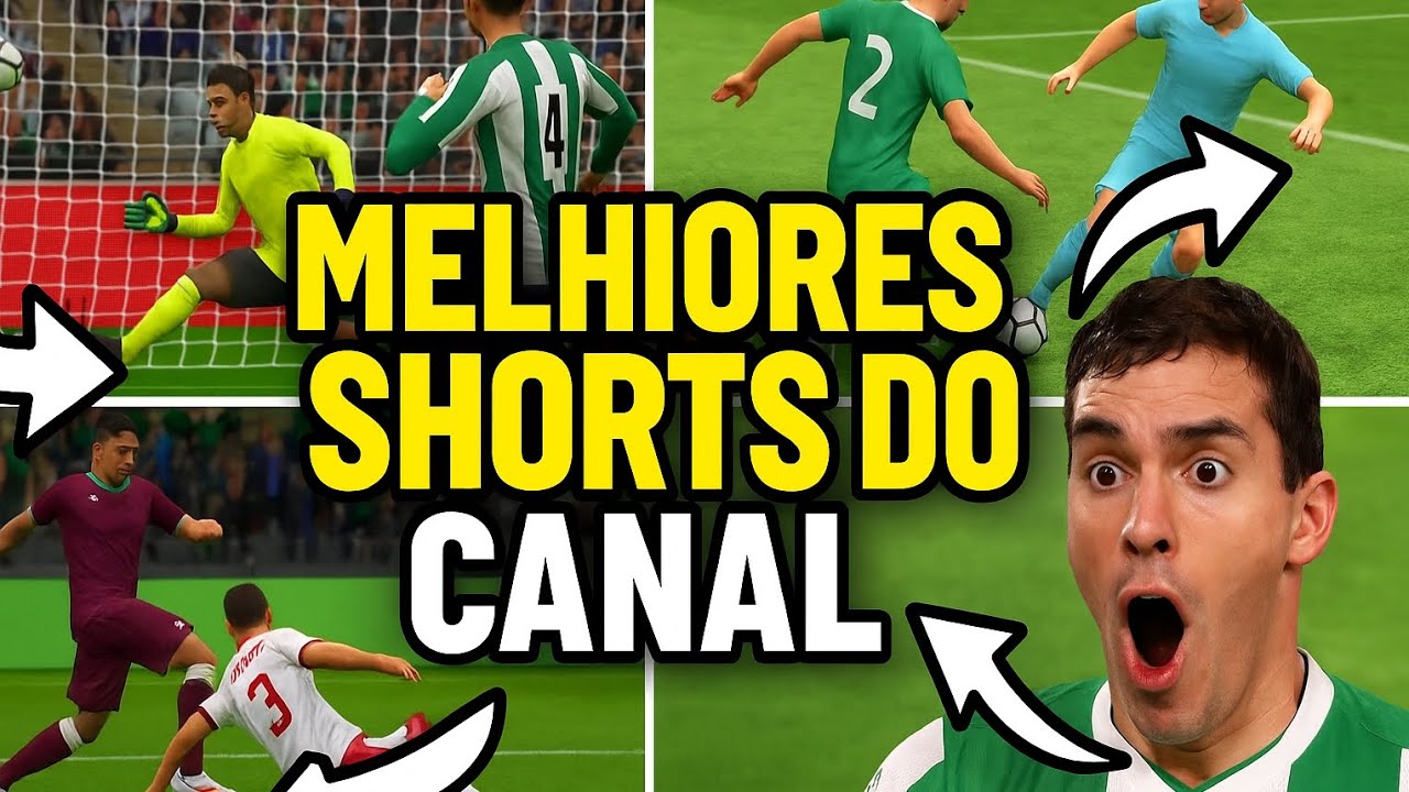 🔥 Meus MELHORES Shorts de Football League 2025 (Compilado Insano!)