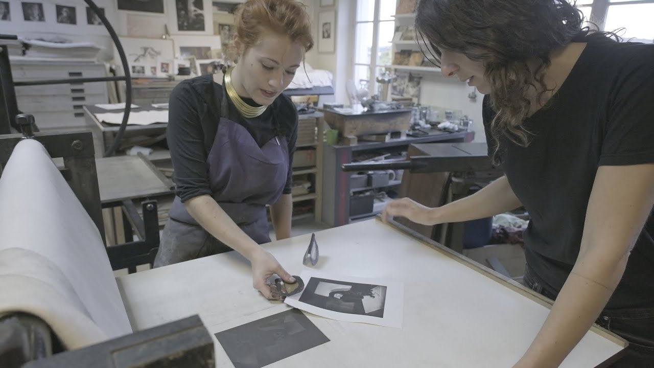 Passages de Sara Imloul - Héliogravure atelier Marie Levoyet