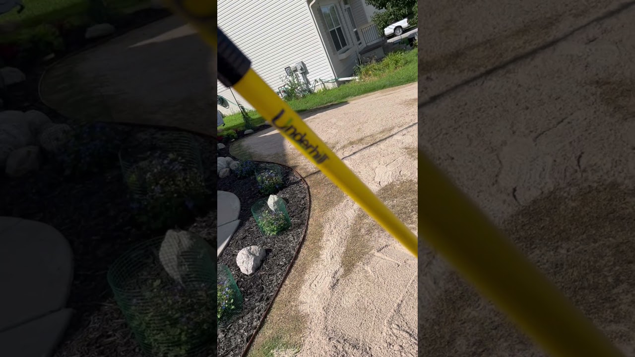 Bermuda scalped and sand leveled, watch until the end for results! 