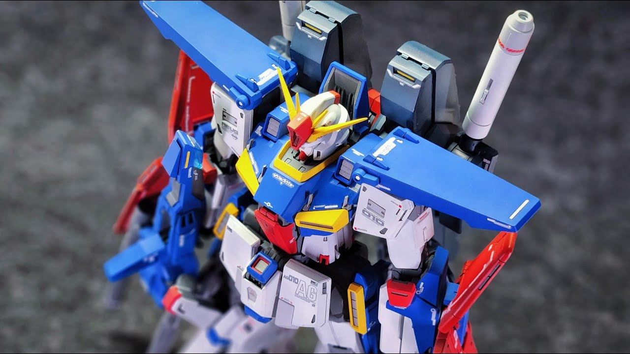 35 Hours Build --- MASTER GRADE ZZ Gundam Ver.Ka 全上色塗裝