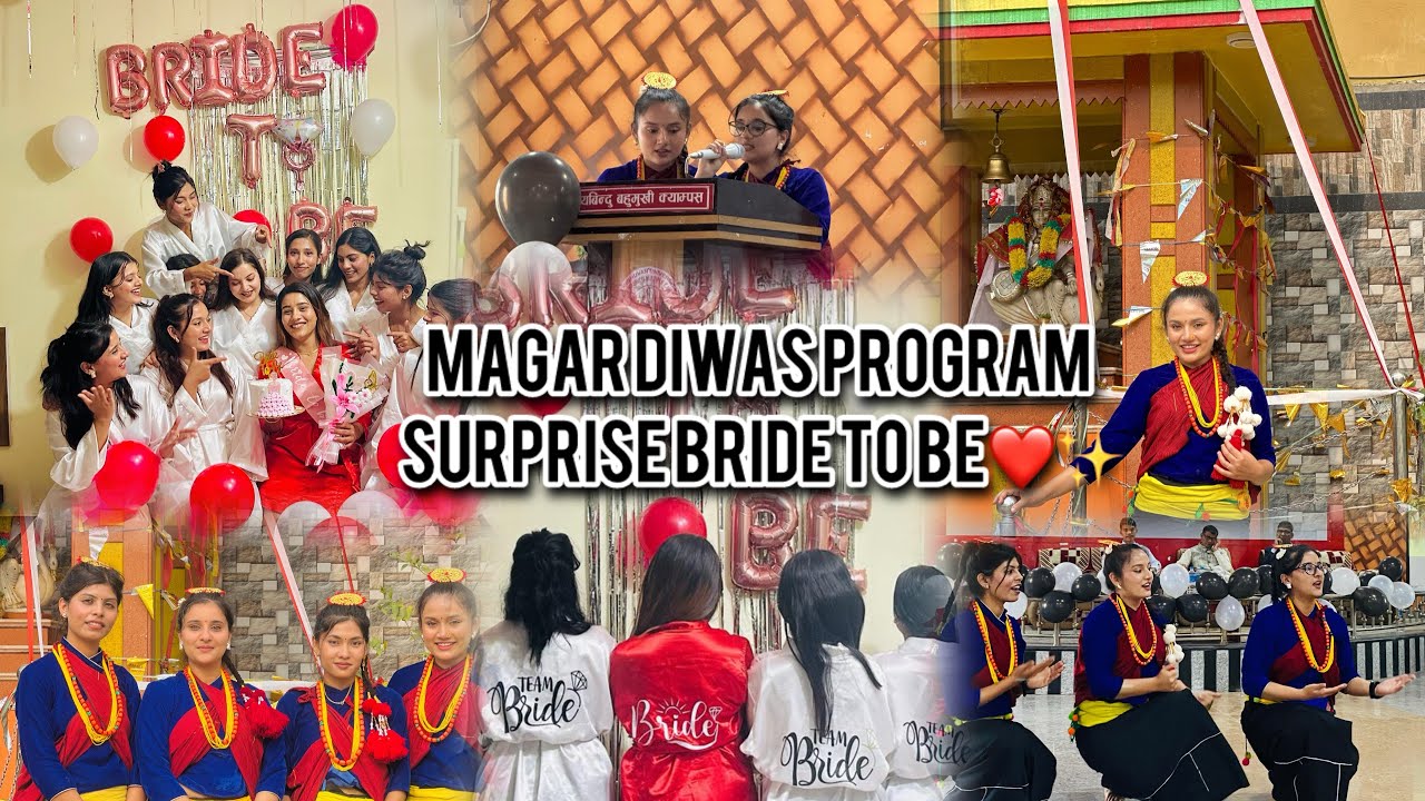 44th Magar diwas and bachelorette party♥️ #emotionalandfunmoment 