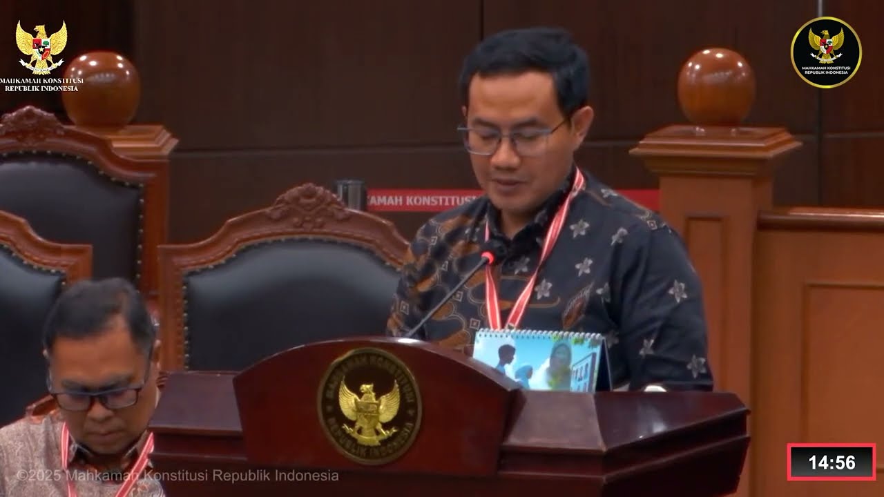 (Berita Video) 2 Juni 2025 : Sidang PUU Ekstradisi, Mendengarkan Keterangan Ahli dan Saksi Pemohon