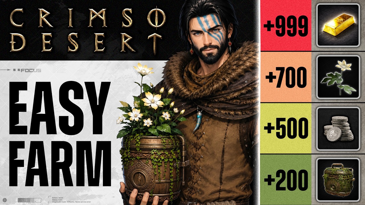 EASY 8000 SILVER! Top 10 Palmar Leaf Spots To Be IMMORTAL & Be Rich Fast in Crimson Desert 1.13