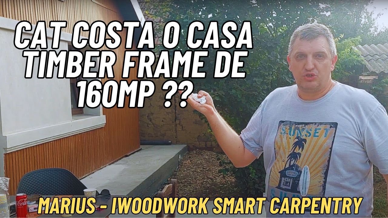 Cât costă o casă Timber Frame de 160 mp? Sfaturi de la Marius de la @nZebco