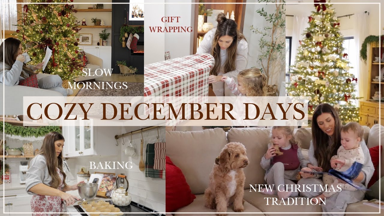 COZY DECEMBER DAYS VLOG 🎄 New Traditions, Baking, & Slow Days at Home