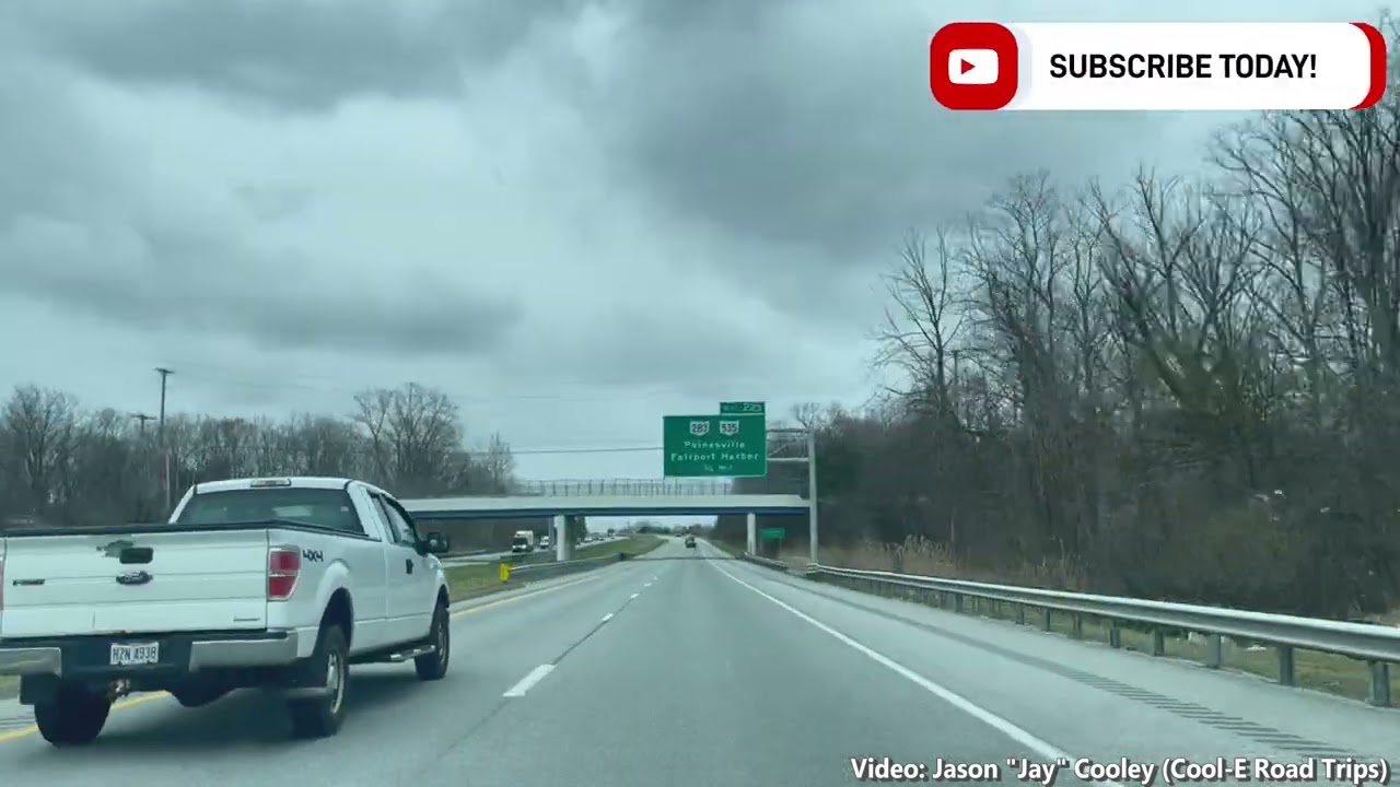 Ohio Route 44 Short Freeway and Route 2 to its Eastern Ending