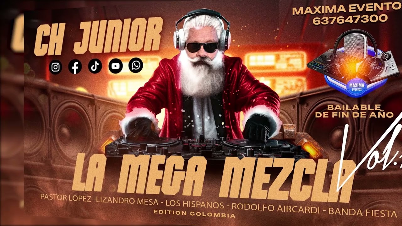 Bailable de fin de año Vol 1 La mega mezcla
