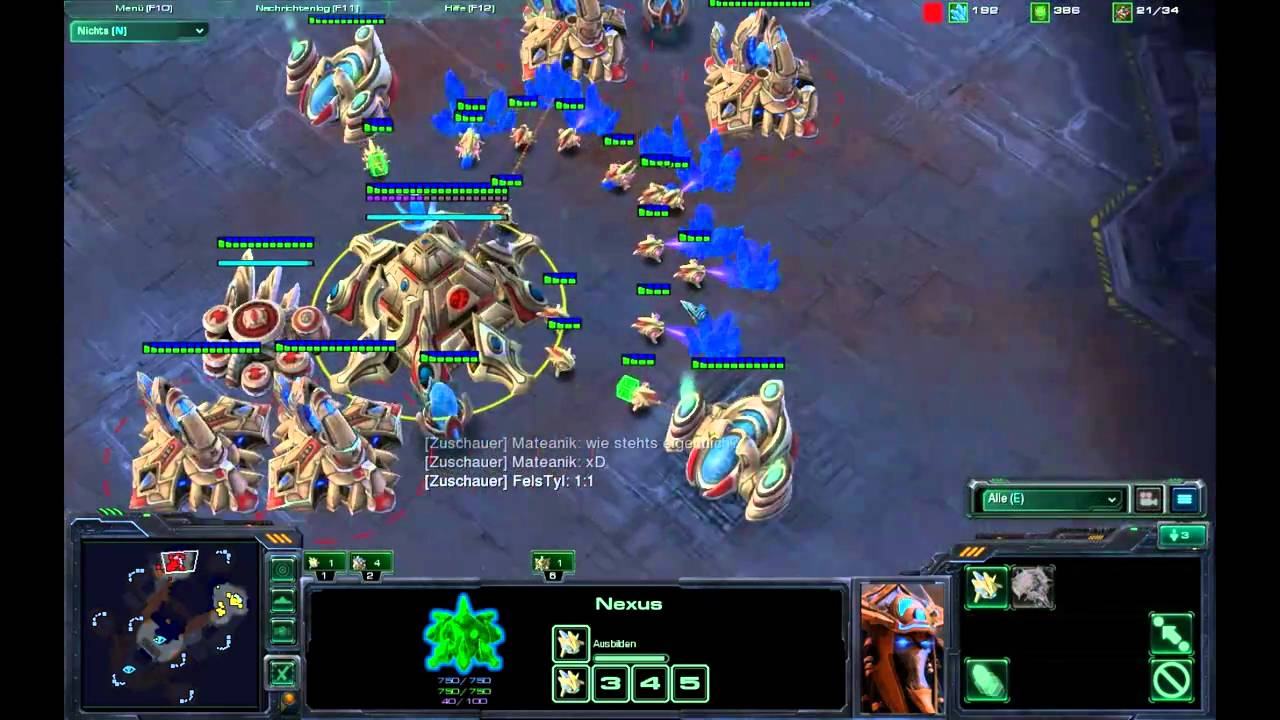 Starcraft 2 Commentary: Tung vs woser [G3][Ger]