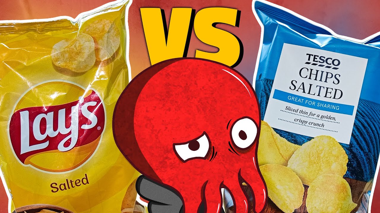 Levné vs. drahé solené brambůrky