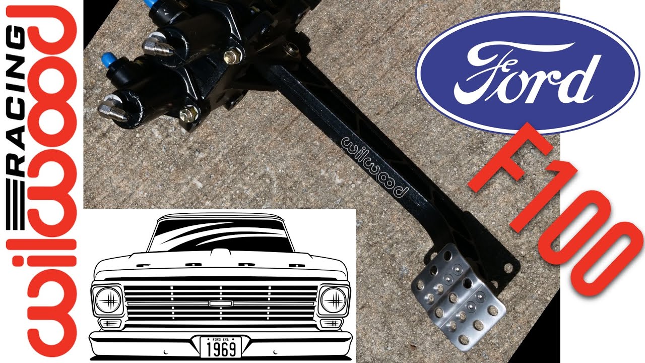 Hiding My Master Cylinder with a Willwood Reverse Swing Brake Pedal.. Dual Master Cylinders Actually
