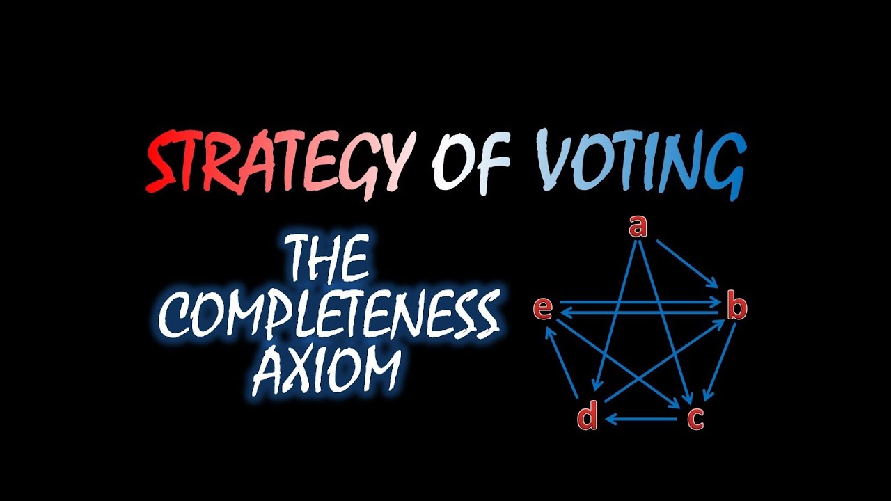 The Strategy of Voting: The Completeness Axiom