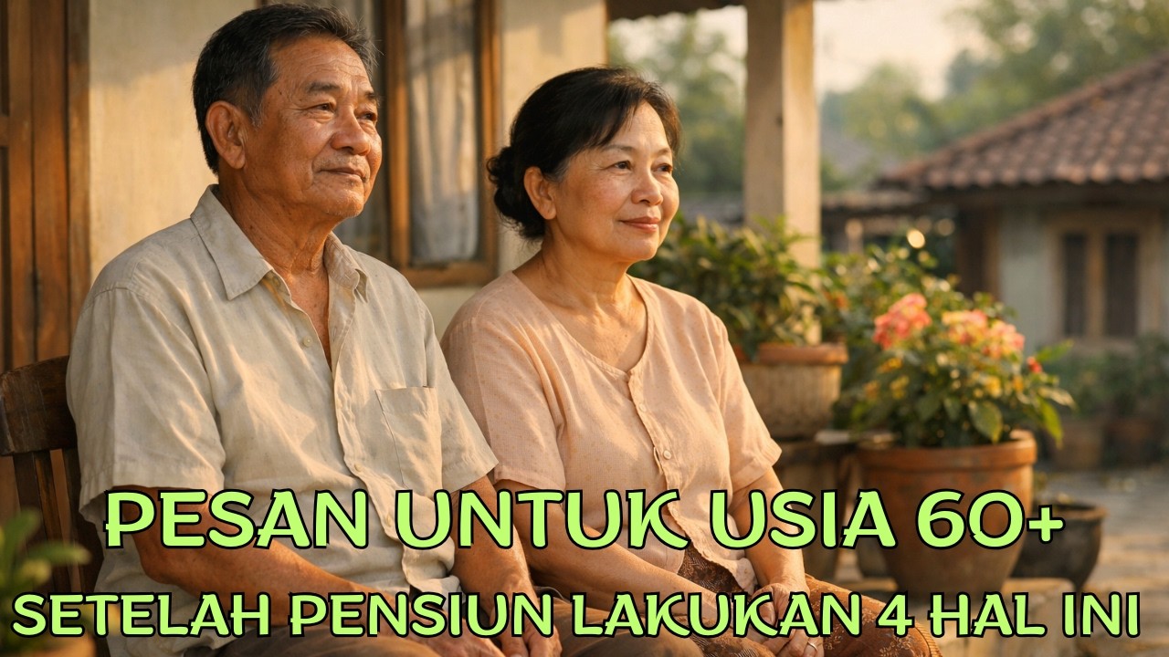 Pensiunan usia 60+ Lakukan Ini Agar Tetap Produktif