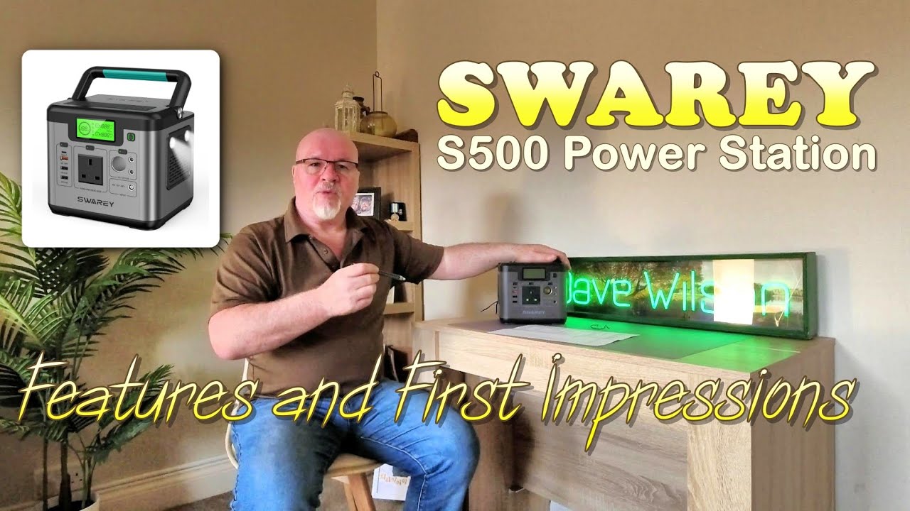 Характеристики и первые впечатления портативной электростанции SWAREY S500 PRO.