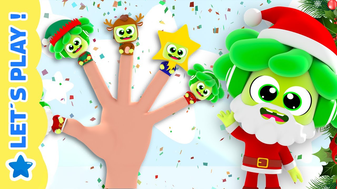 Finger Family Christmas 🎄 Nursery rhymes | MINITUNS 💚 Let´s Play