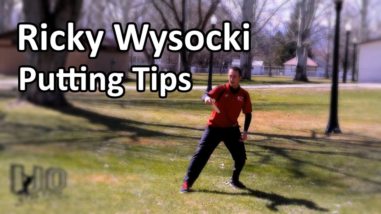 Ricky Wysocki Disc Golf Tips (Utah Open) - Part 1 - Putting