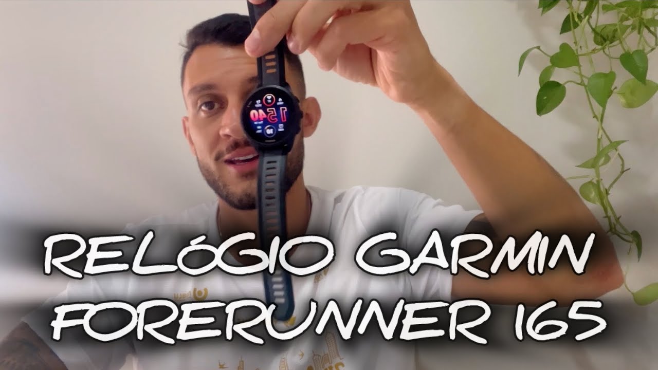 RELÓGIO GARMIN FORERUNNER 165 - VALE A PENA ?!  LINK NA DESCRIÇÃO