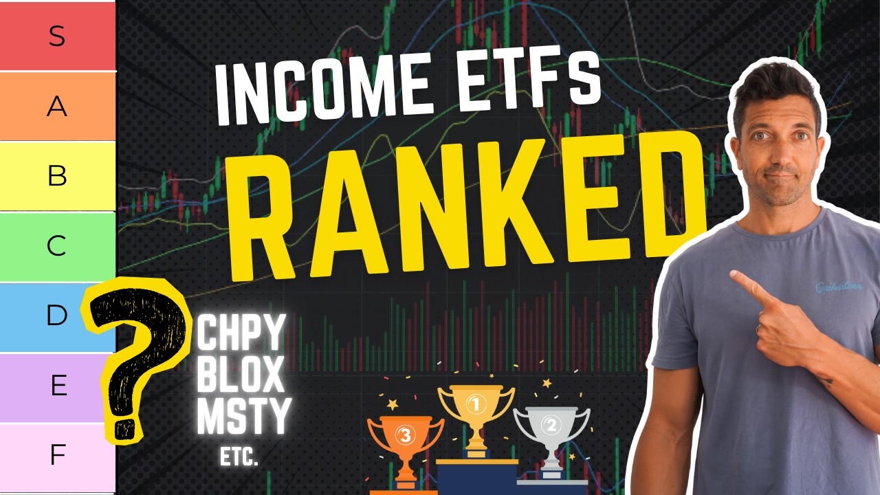 I Ranked Every Major Income ETF (2026 Tier List)