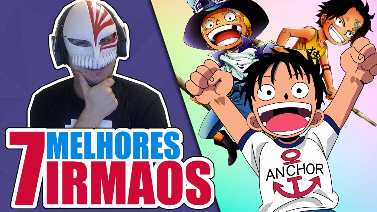 7 MELHORES IRMÃOS DOS ANIMES
