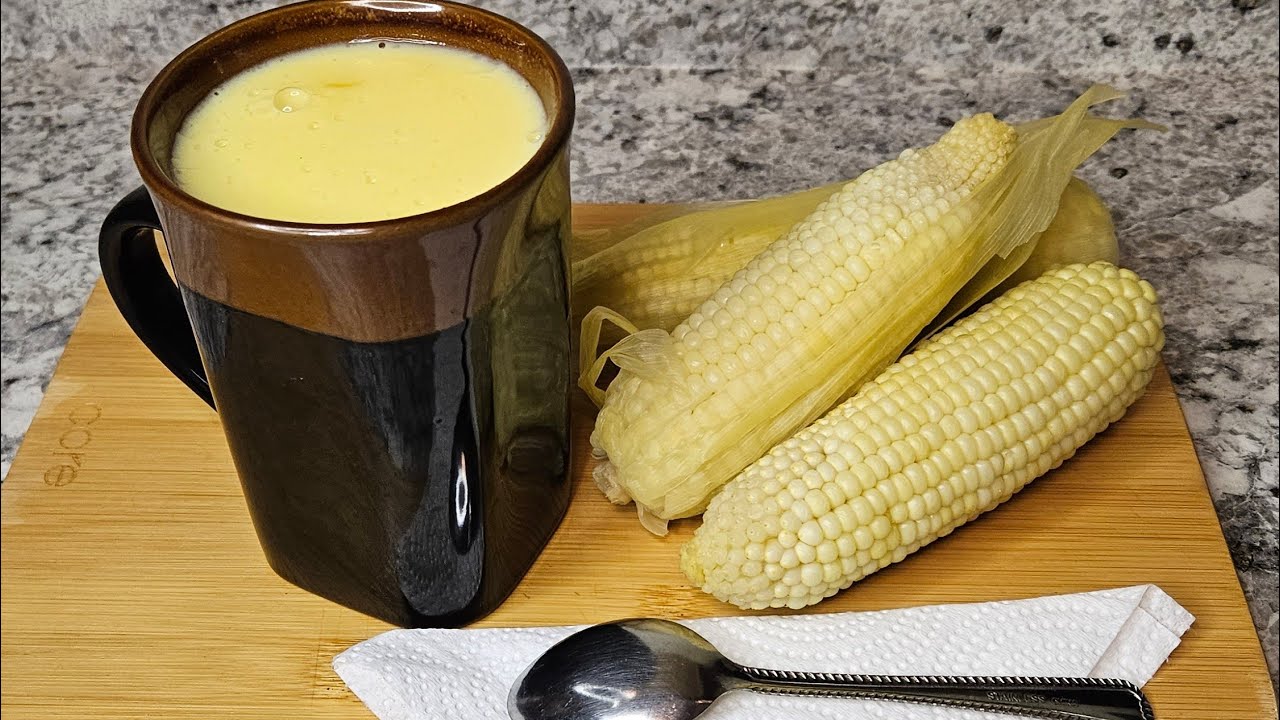 Como Hacer Atol de Elote Salvadoreño Fácil y Rápido/ El secreto para que no se corte 👌