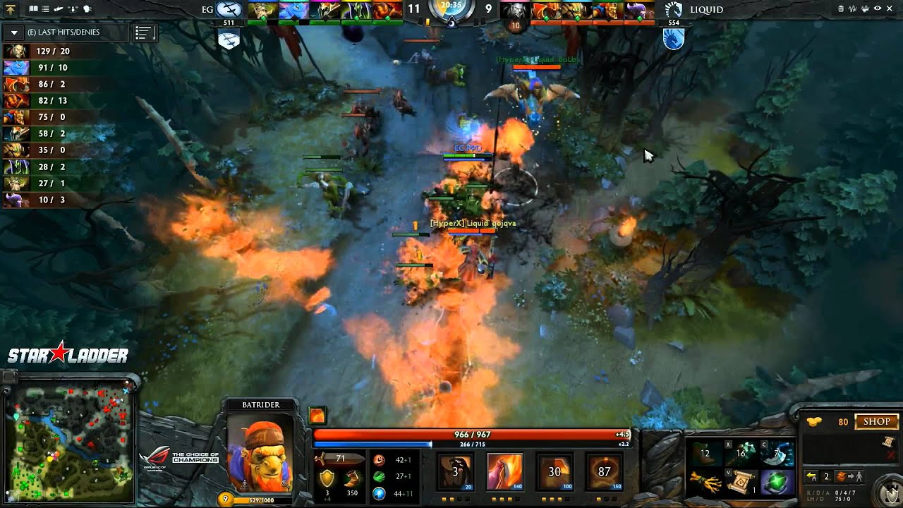 EG vs Liquid - GRAND FINAL - Game 2 (Starladder IX America)