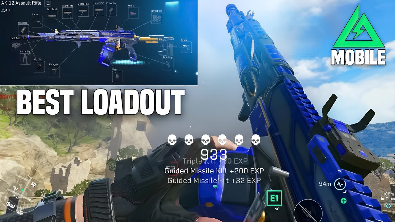 Delta Force Mobile: Best AK12 Loadout (Zero Recoil + Fast ADS Build)