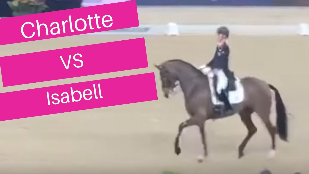 Isabell Werth VS Charlotte Dujardin In The Grand Prix Dressage Freestyle!