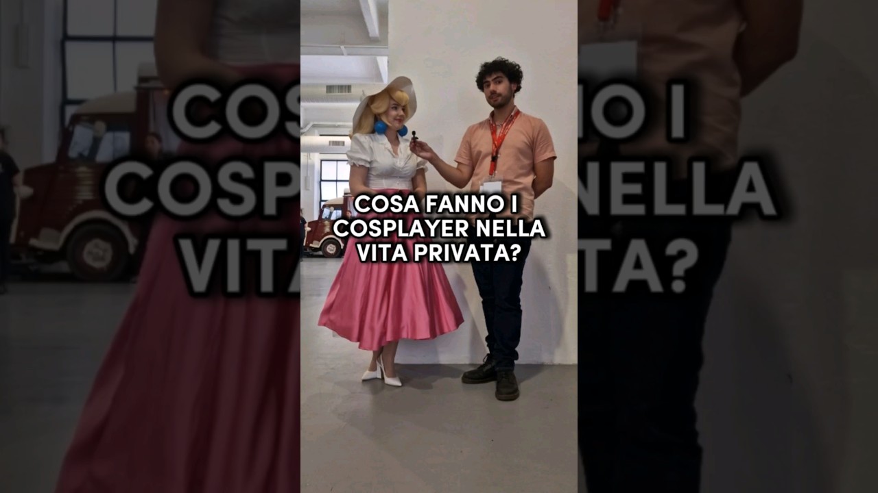 CHE LAVORO FANNO I COSPLAYER?#cosplay#cosplayers#anime#con#comicon#manga