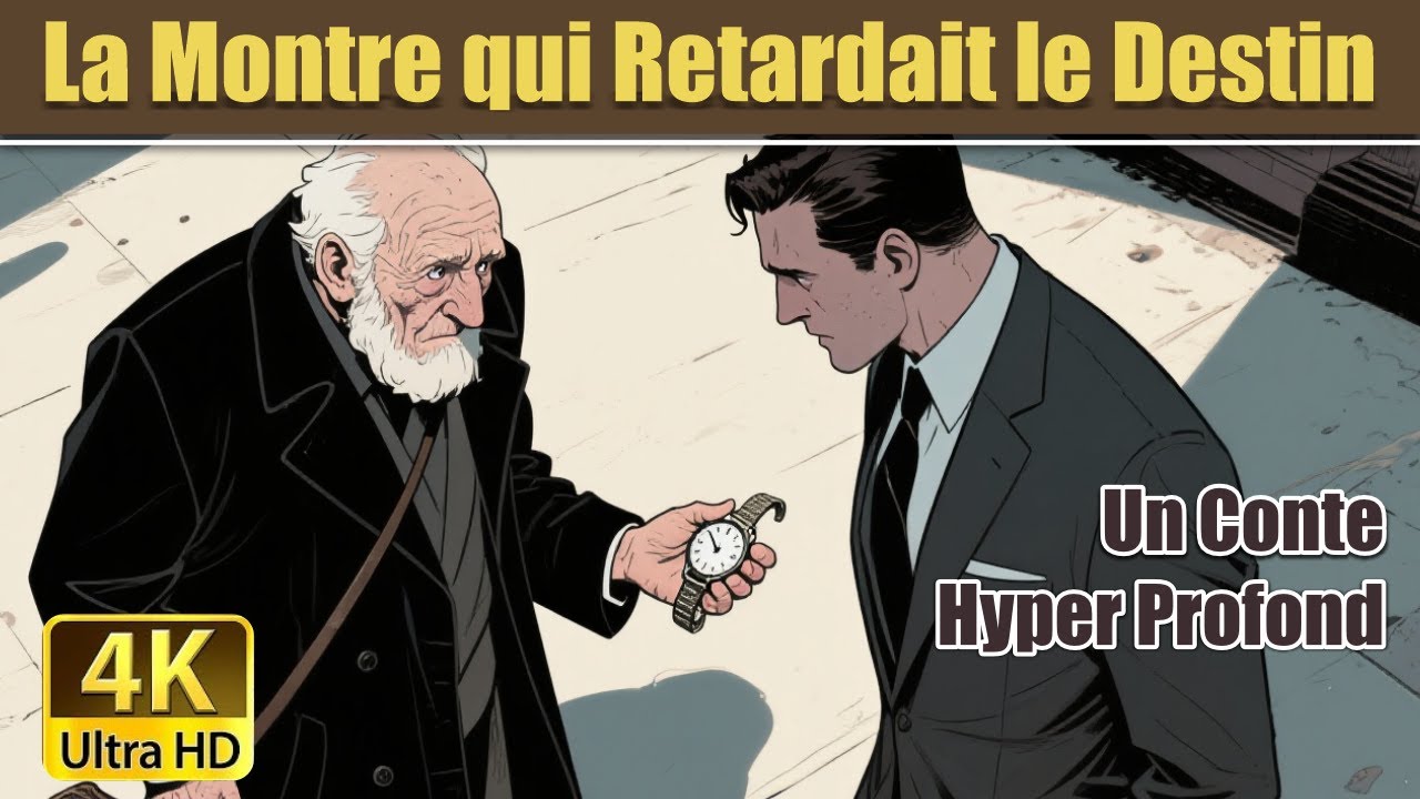 La montre qui retardait le destin ⌚| Un Conte Français inspirant sur le temps