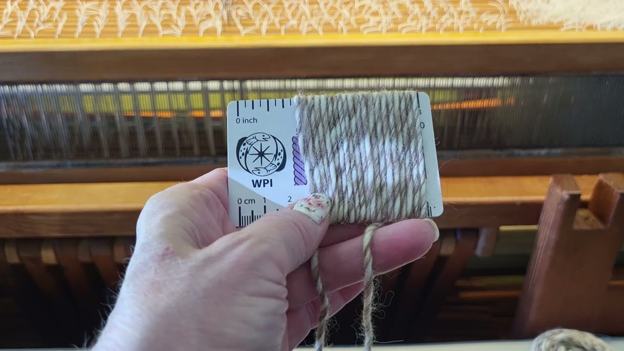 Determining Sett For Your Weaving Project When You Don't Know the 