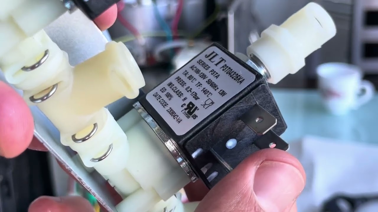 Replacing Solenoid Kit (part#: SP0100757) on Breville Infuser BES840XL