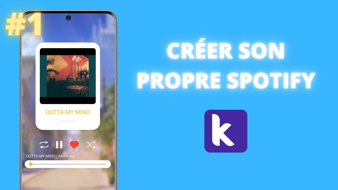 Créer Une Application de Musique sur Android avec Kodular #1 I ForRob' Apps