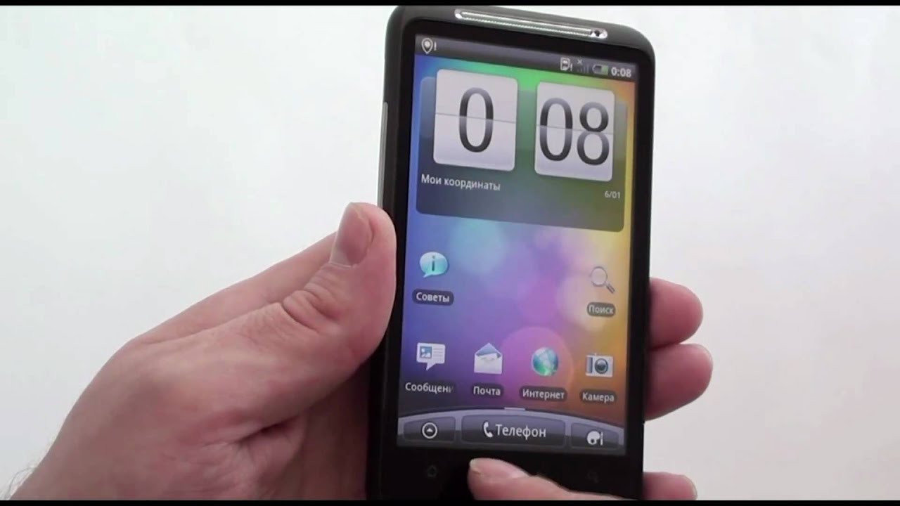 HTC Desire HD - видео обзор HTC a9191 desire hd от Video-shoper.ru