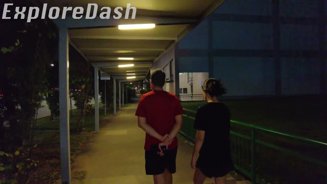 [4K Singapore Walk] Fort Canning MRT to Clarke Quay | Late Night River Valley Walk