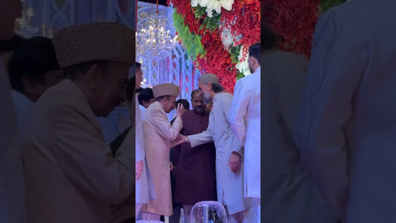 Asaduddin Owaisi Sahab & Ex-Home Minister Mahmood Ali #aimim #asaduddinowaisi #duet #hyderabad