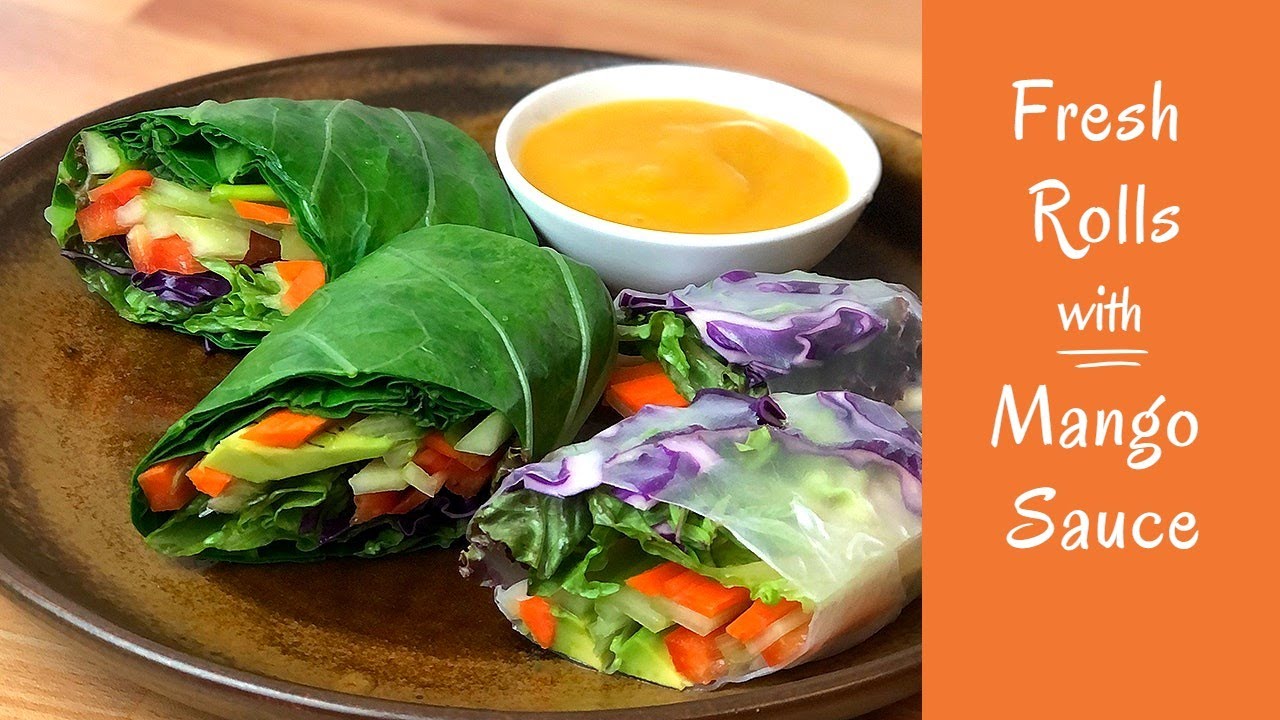 Fresh Rolls with Mango Sauce | Cooking Demo