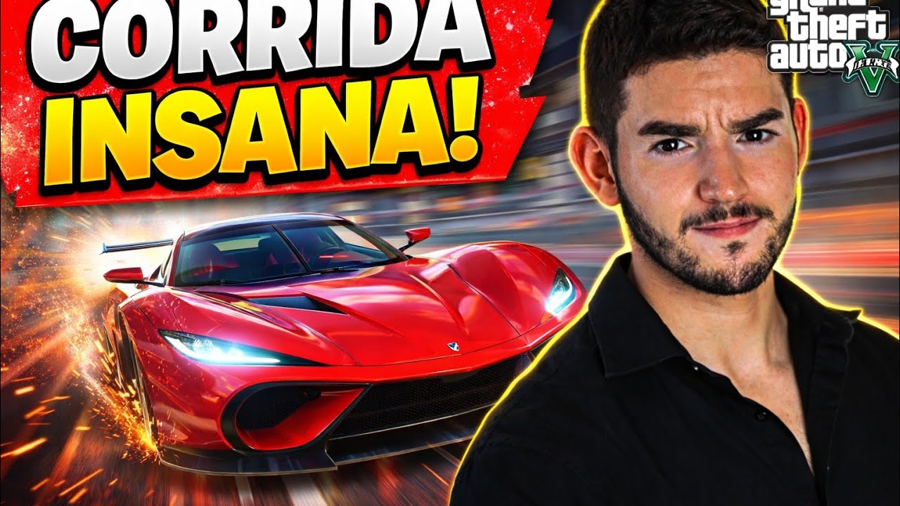 GTA V Online - Corridas🚩 Insanas🔥, Caos💥 Total, Será Que Consigo Ficar No Top 10?!🤯😱
