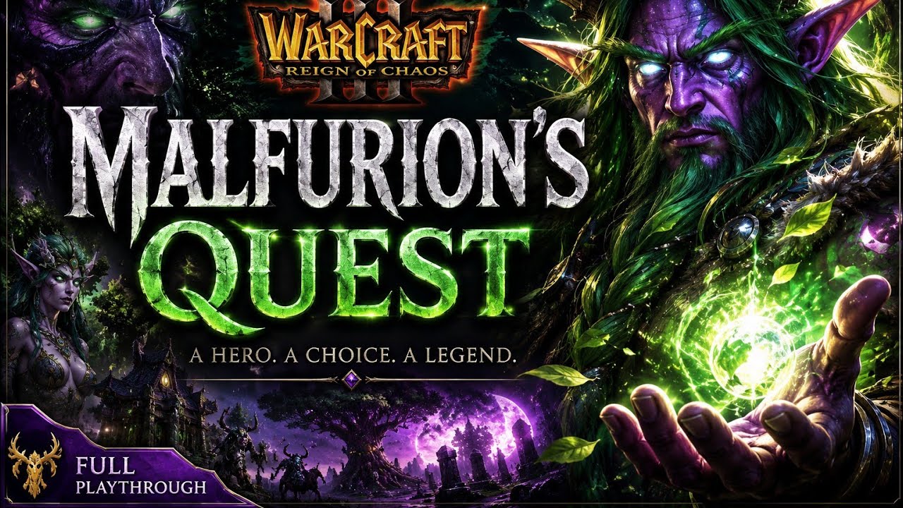 Battle Preparations - Interlude - Malfurion's Quest {Good} WC 3 Custom Campaign Playthrough #14