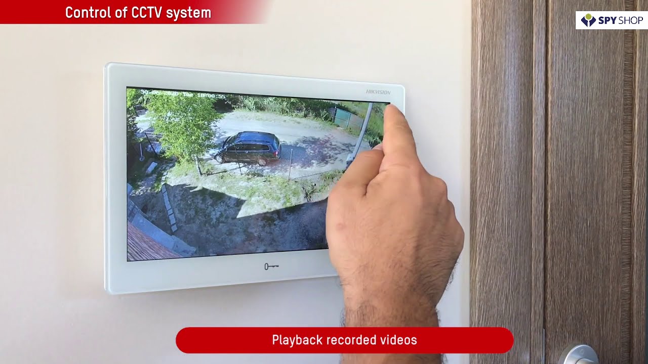 Prezentare videointerfon de interior IP WiFi Hikvision DS-KH9510-WTE1